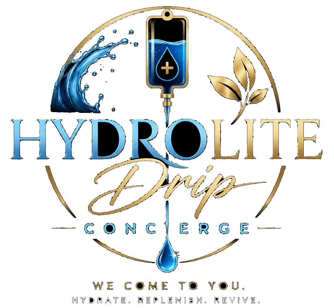 Hydrolite drip concierge logo